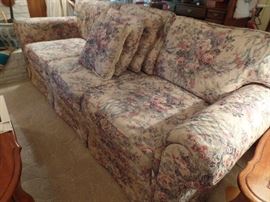 Sofa and loveseat