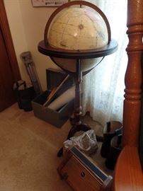 Globe on stand