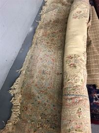 Antique hand knotted rug - made in Iraq - approx 8x10. Beautiful design!