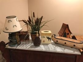 Lodge decor... perfect for your lake or mountain house!