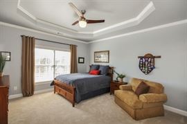 Gold Chair and a half