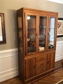 China Cabinet - solid wood
