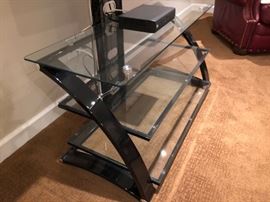 Glass TV Stand