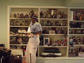 Sport Figurines & Political memorabilia.