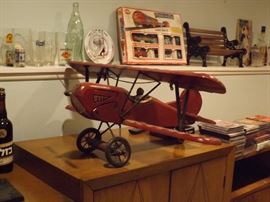 Large wooden Biplane 30" wing span