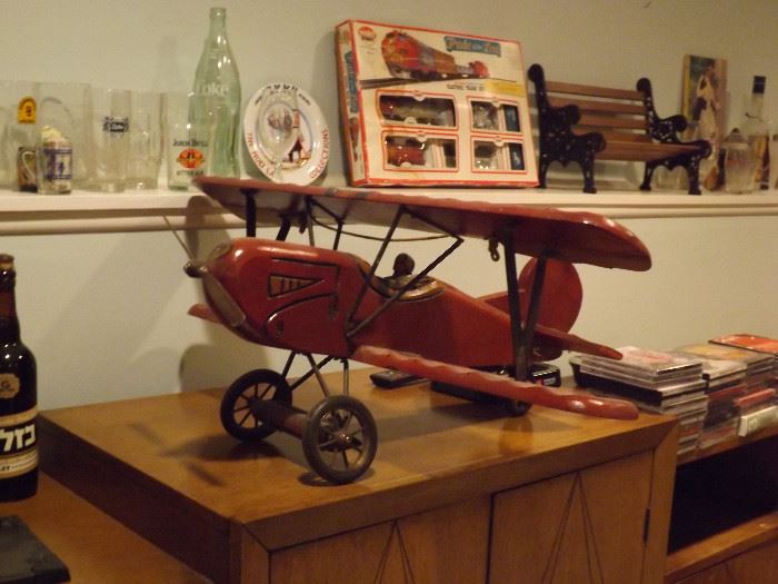 Large wooden Biplane 30" wing span