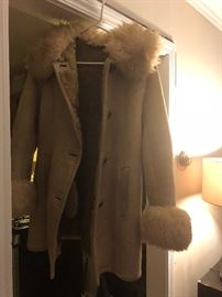 Shearling coat
