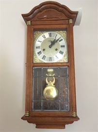 Wooden Wall Clock (meticulously maintained)