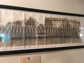 Framed Photograph of WWII Soldiers