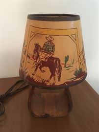 Precious Cowboy Lamp