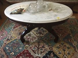 Marble-top Coffee Table