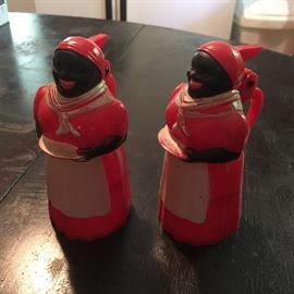 Pair of Vintage Syrup containers