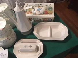 Mid-century "Independence" Ironstone serving pieces