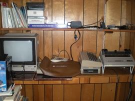 Commodore 64.  Computer, printer, and peripherals.  $150.00.  See next photo