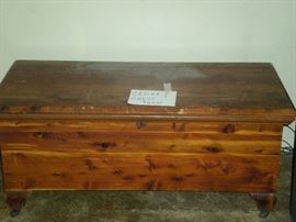 Cedar chest.  Good condition.  $40.00