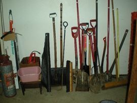 Outdoor hand and power tools.