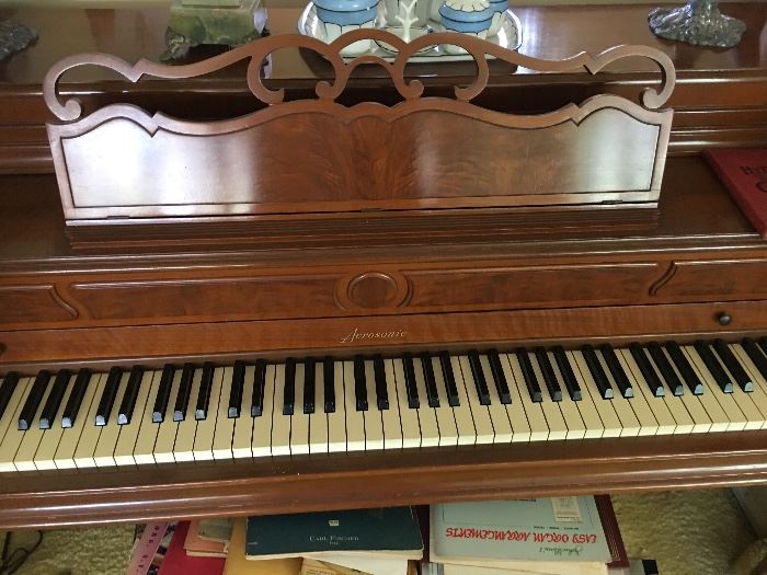 Acrosonic upright piano by Baldwin.  Serial number 571999
