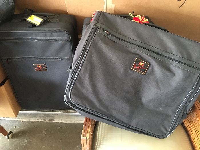 Fred Hayman luggage from Beverly Hills (former Giorgios on Rodeo Drive)