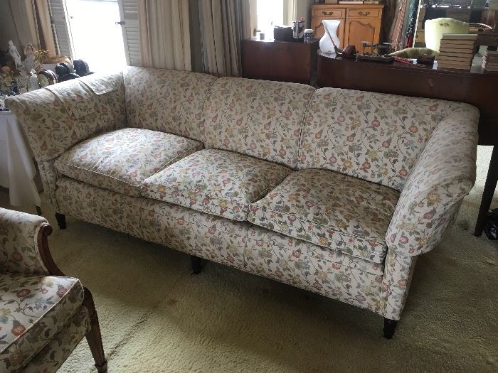 Sofa to match wingback chairs 