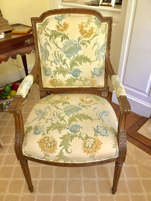 Custom made arm chair (front)