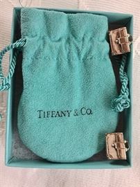 Tiffany & Co suitcase  cuff links 