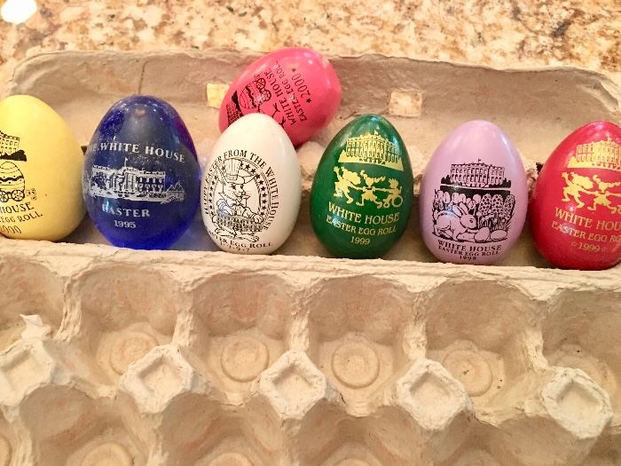 White House Easter eggs