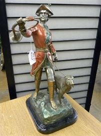 Bronze Figurine 25" Tall