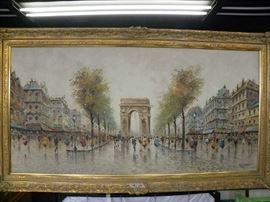 Oil on Canvas Art By N. Mormone