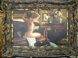 Oil on Canvas Nude Art