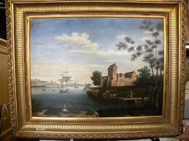 Oil on Canvas Art By R. Bernard