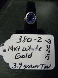 14Kt White Gold Ring