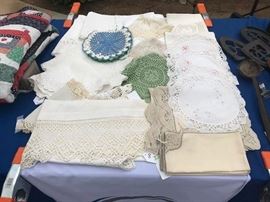 Crocheted items