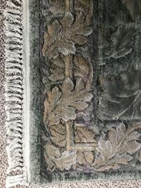 Close up of Egyptian rug