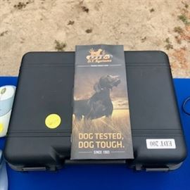 Dog training collar