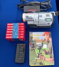 Sony camcorder