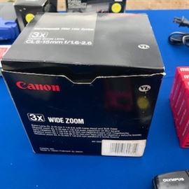 Canon Wide Zoom  video camera lens