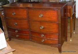 Duncan Phyfe style Chest Drawers,