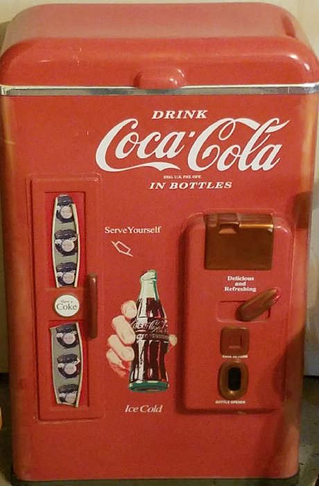 Coca-Cola Ice Chest. Looks like the original Coke "boxes"