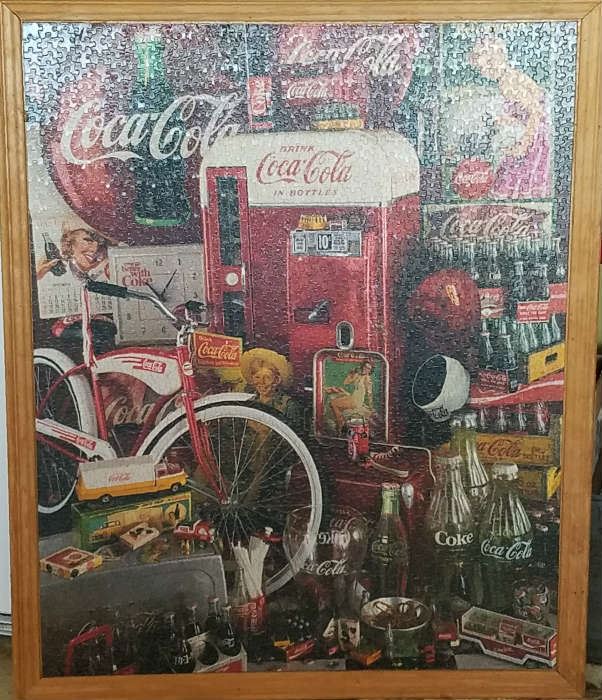 Coca-Cola Puzzle for the Den!