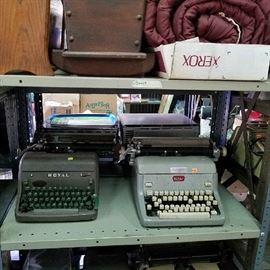 Antique Manual Typewriters