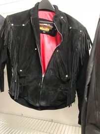 Small Harley Davidson leather jacket