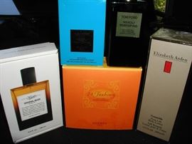 Unused Perfume and Cosmetics, to include Hermes 24 Faubourg spray perfume