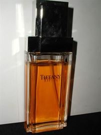 Almost full spray bottle of discontinued Tiffany perfume.