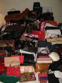 Great selection of designer bags, handbags, and wallets. Many Coach bags, Weitzman, Michael Kors...and many more well-known makers