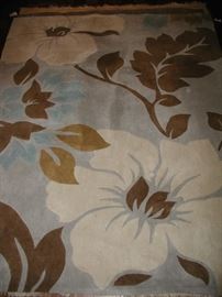 Rug, recently cleaned by Joe Hadeed