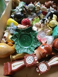 100's of salt and pepper shakers