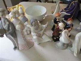 Lladro and Royal Doulton
