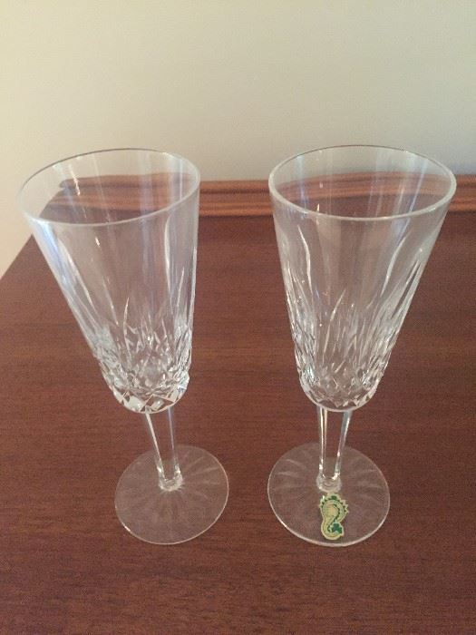 Waterford Lismore Toasting Flutes