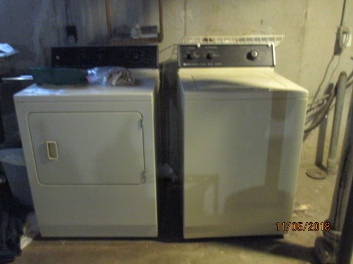 old washer and dryer (both work great)