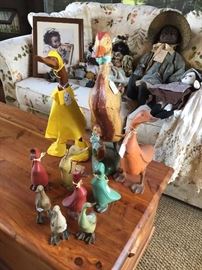 Wooden ducks in all sizes